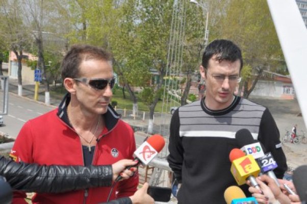 Mazăre, la control prin Mamaia pe bicicletă: a vorbit cu constructorii prin semne şi i-a transmis lui Ponta că vrea o derogare